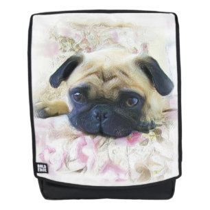 Mopshundeschriftrucksack Rucksack