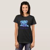 Mopsjunge Hundegesicht Mops T-Shirt (Vorne ganz)