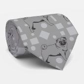 Mopskrawatte Krawatte (Gerollt)