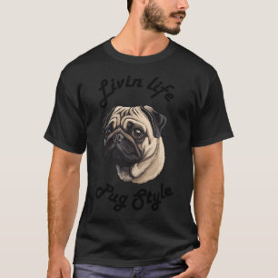 Mopsleben - Mopsliebhaber T-Shirt