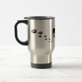Mopsreise-Tasse Reisebecher (Links)