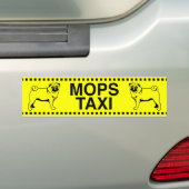 Mopstaxi Autoaufkleber (Auf Auto)
