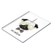 MopsUnicorn | ist einzigartig Notizblock (Linke Seite)