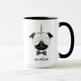 MopsUnicorn   ist einzigartig Tasse
