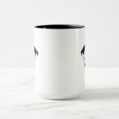 MopsUnicorn | ist einzigartig Tasse (Zentrum)