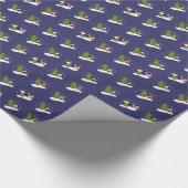 Mopsv Gnome-Feiertags-Verpackungs-Papier Geschenkpapier (Ecke)