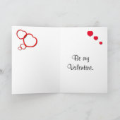 Mopsvalentine-Karte Feiertagskarte (Innenseite)