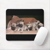 Mopswelpe Mousepad (Mit Mouse)