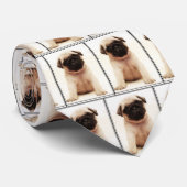 Mopswelpen-Krawatte Krawatte (Gerollt)