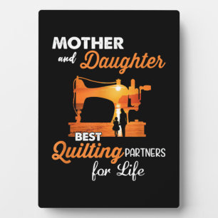 Mor And Daughter Best Quilting Partners Life Fotoplatte