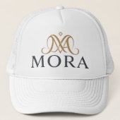 MORA Essential Cap (White) Truckerkappe (Vorderseite)
