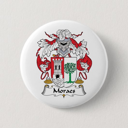 Moraes Familienwappen Button (Vorderseite)