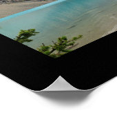 Moraine Lake, Alberta, Kanada Landschaftsdesign Po Poster (Ecke)