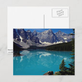 Moraine Lake, Alberta, Kanada Postkarte (Vorne/Hinten)