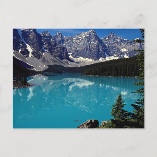Moraine Lake, Alberta, Kanada Postkarte (Vorderseite)