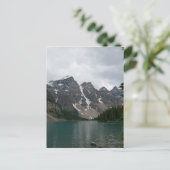 Moraine Lake Alberta Kanada Postkarte (Stehend Vorderseite)