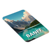 Moraine Lake at Banff National Park Canada Travel Magnet (Rechte Seite)