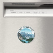 Moraine Lake at Banff National Park Canada Travel Magnet (In Situ (Geschirrspüler))