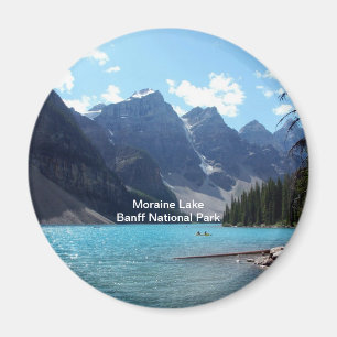 Moraine Lake, Banff National Park, Alberta, Kanada Magnet