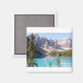 Moraine Lake/Banff National Park, Kanada Magnet (Vorderseite/Rückseite)