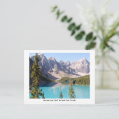 Moraine Lake / Banff National Park, Kanada. Postkarte (Stehend Vorderseite)