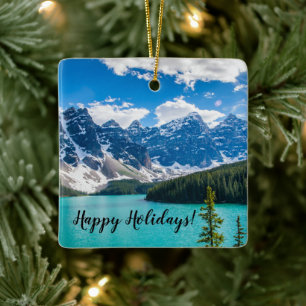 Moraine Lake, Banff National Park Keramikornament