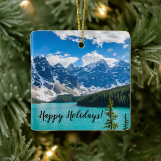 Moraine Lake, Banff National Park Keramikornament
