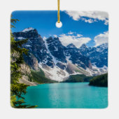 Moraine Lake, Banff National Park Keramikornament (Rückseite)