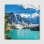 Moraine Lake, Banff National Park Magnet<br><div class="desc">Der idyllische 10 Peaks Turm über dem Moraine Lake im Banff National Park in Kanada.</div>