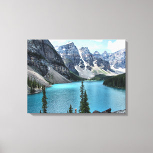 Moraine Lake, Banff National Park ummantelt Canvas Leinwanddruck