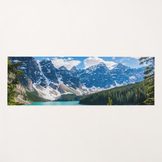 Moraine Lake, Banff National Park Yogamatte (Vorderseite (Horizontal))