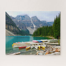 Moraine Lake Banff Nationalpark Jigsaw Puzzle