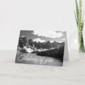 Moraine Lake Banff Nationalpark Karte (Vorderseite)