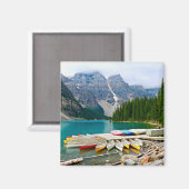 Moraine Lake Banff Nationalpark Magnet (Vorderseite/Rückseite)