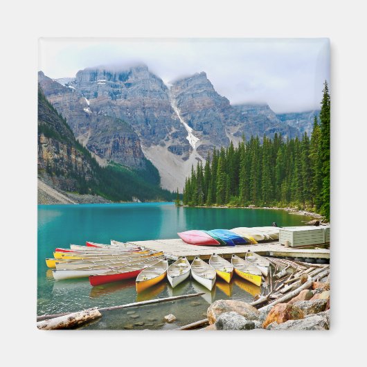 Moraine Lake Banff Nationalpark Magnet (Vorne)