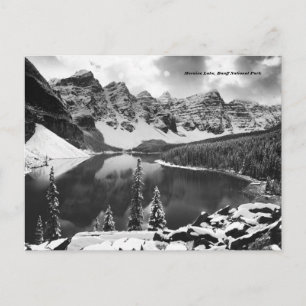Moraine Lake, Banff Nationalpark Postcard Postkarte
