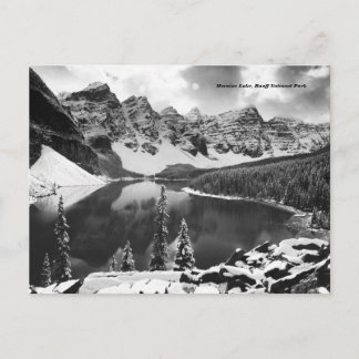 Moraine Lake, Banff Nationalpark Postcard Postkarte