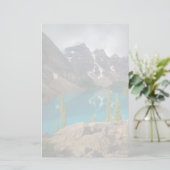 Moraine Lake Briefpapier (Stehend Vorderseite)
