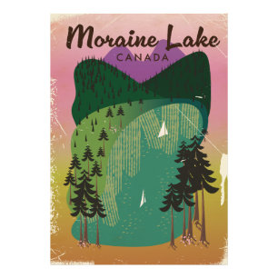 Moraine Lake Canada Fotodruck