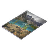 Moraine Lake Canada Notizblock (Linke Seite)