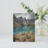 Moraine Lake Canada Postkarte (Stehend Vorderseite)