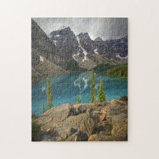 Moraine Lake Canada Puzzle (Vertikal)
