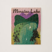 Moraine Lake Canada Puzzle (Vertikal)