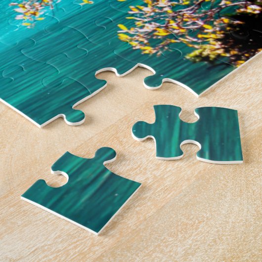 Moraine Lake Canada. Puzzle (Seite)