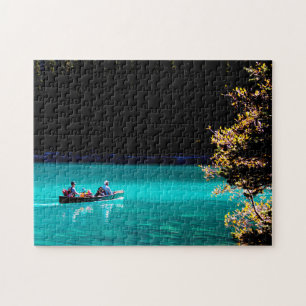 Moraine Lake Canada. Puzzle