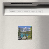 Moraine Lake, Canadian Rockies, Alberta, Kanada Magnet (In Situ (Geschirrspüler))