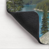 Moraine Lake, Canadian Rockies, Alberta, Kanada Mousepad (Ecke)