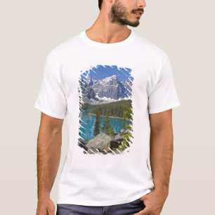 Moraine Lake, Canadian Rockies, Alberta, Kanada T-Shirt