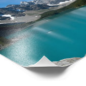 Moraine Lake Fotodruck (Ecke)
