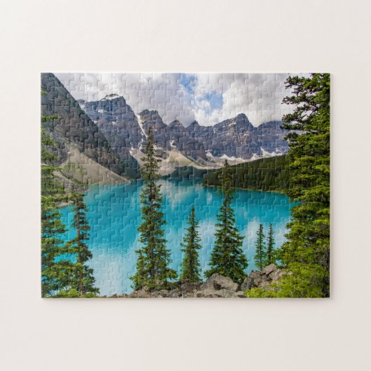 Moraine Lake In Banff National Park Canada Puzzle (Horizontal)